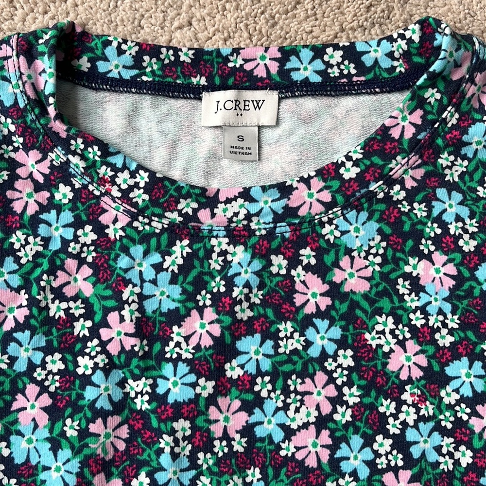 Floral Lightweight Sweatshirt - Picture 2 of 2